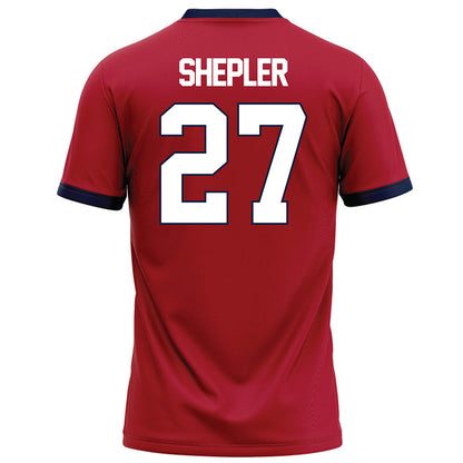 Liberty - NCAA Football : Clay Shepler - Red Football Jersey