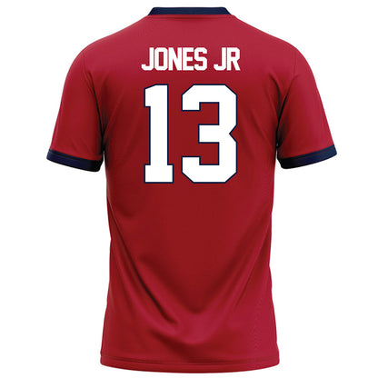 Liberty - NCAA Football : Victor Jones Jr - Red Football Jersey