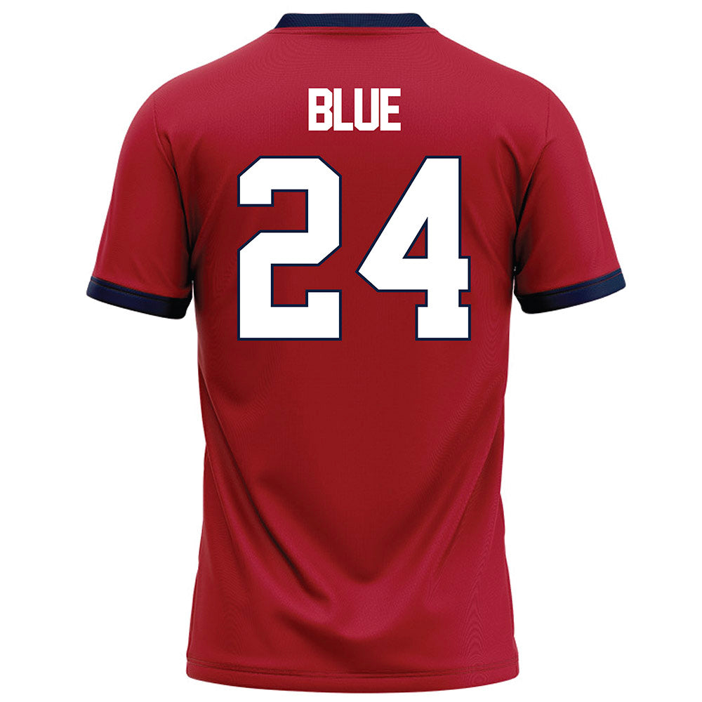 Liberty - NCAA Football : Vaughn Blue - Red Football Jersey