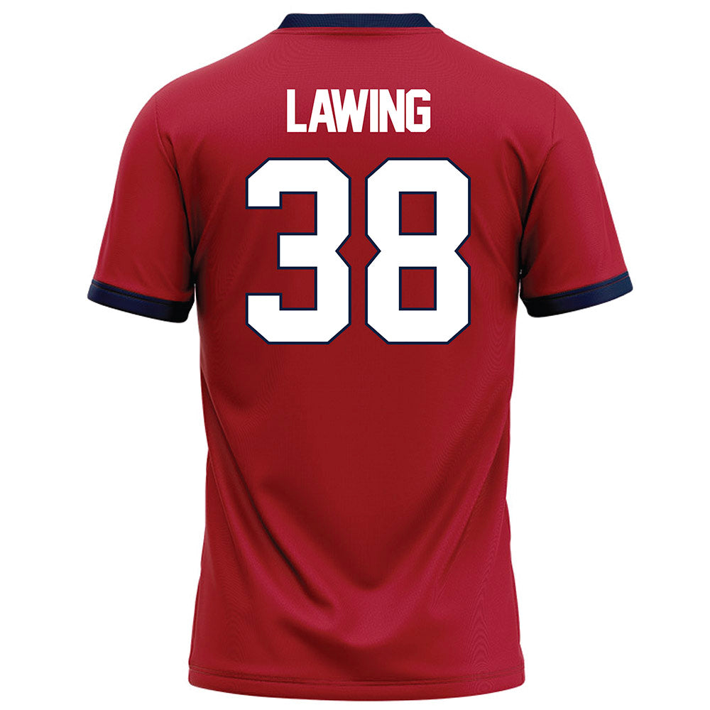 Liberty - NCAA Football : Tre Lawing - Red Football Jersey