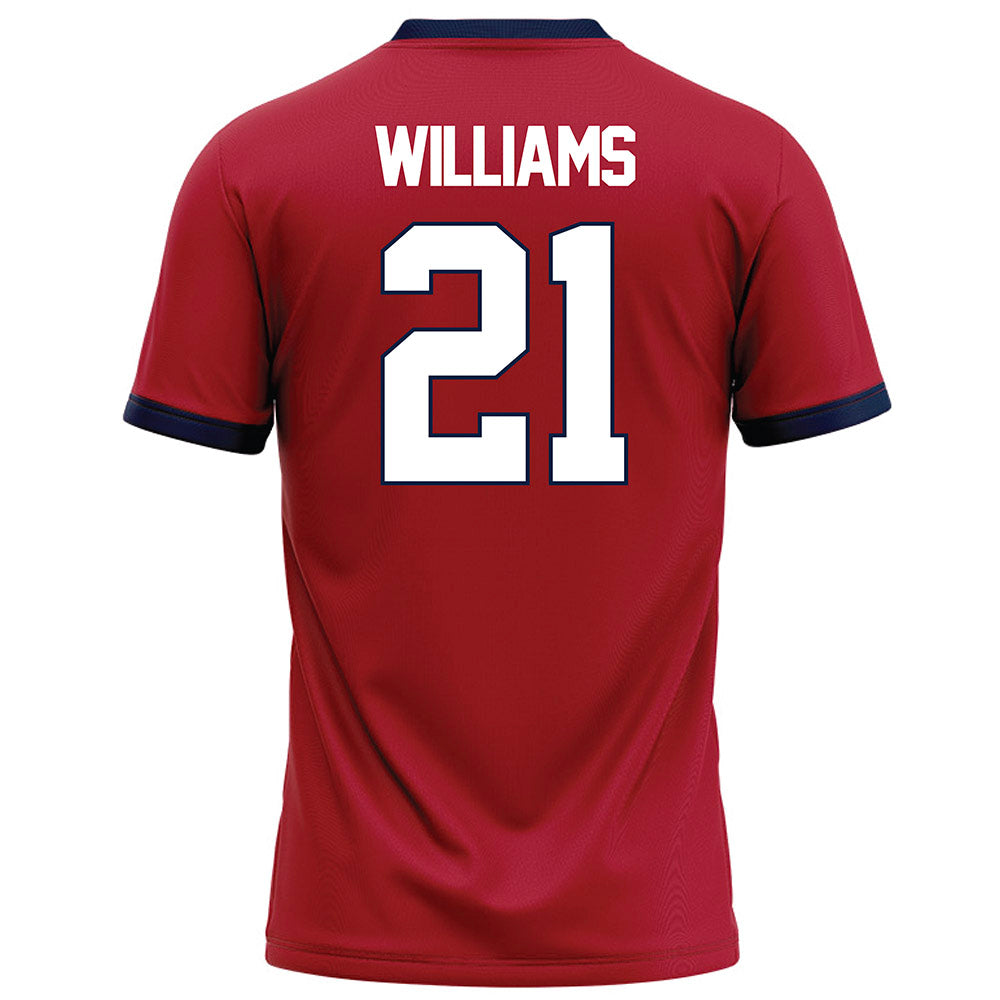 Liberty - NCAA Football : Caden Williams - Red Football Jersey-1