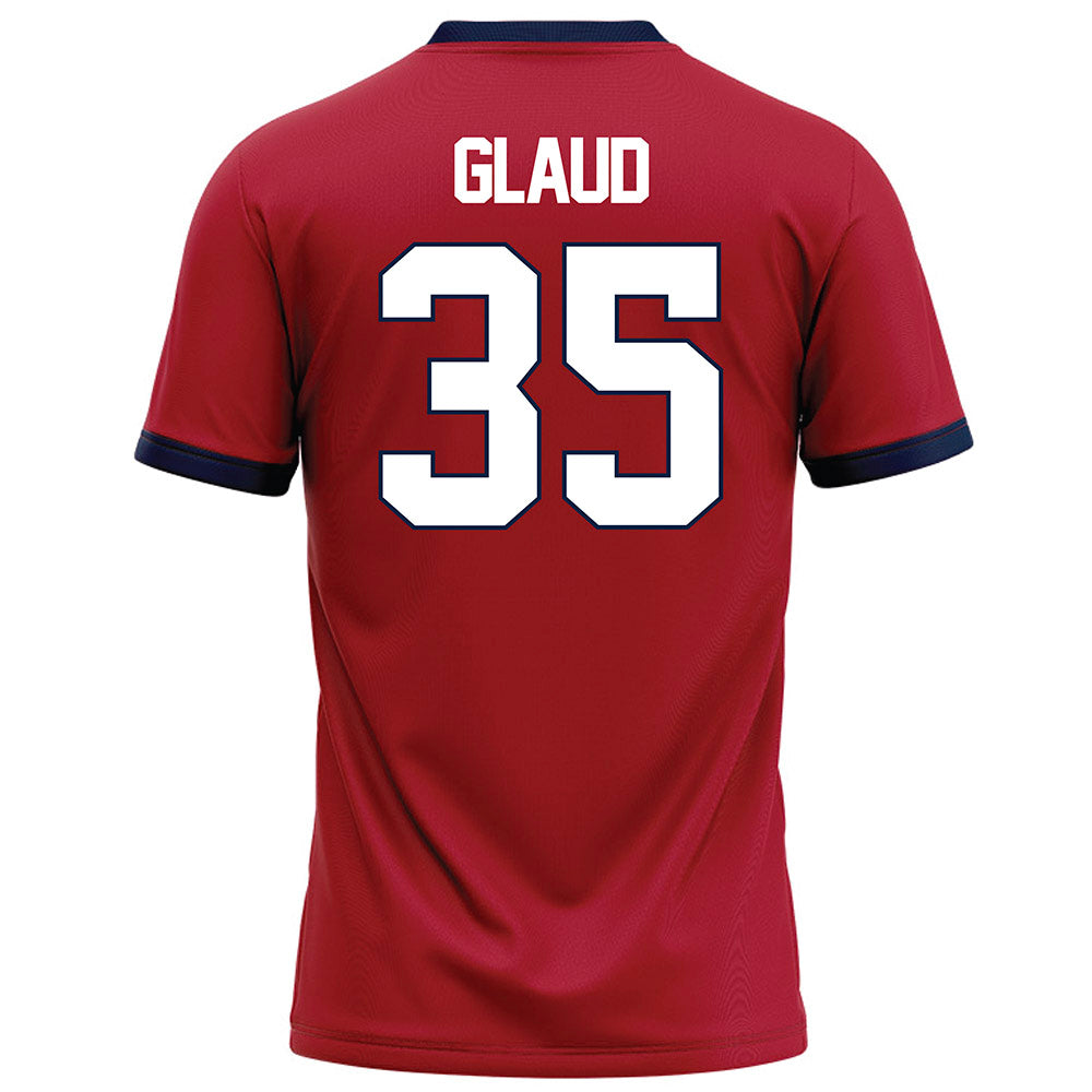 Liberty - NCAA Football : Dillano Glaud - Red Football Jersey