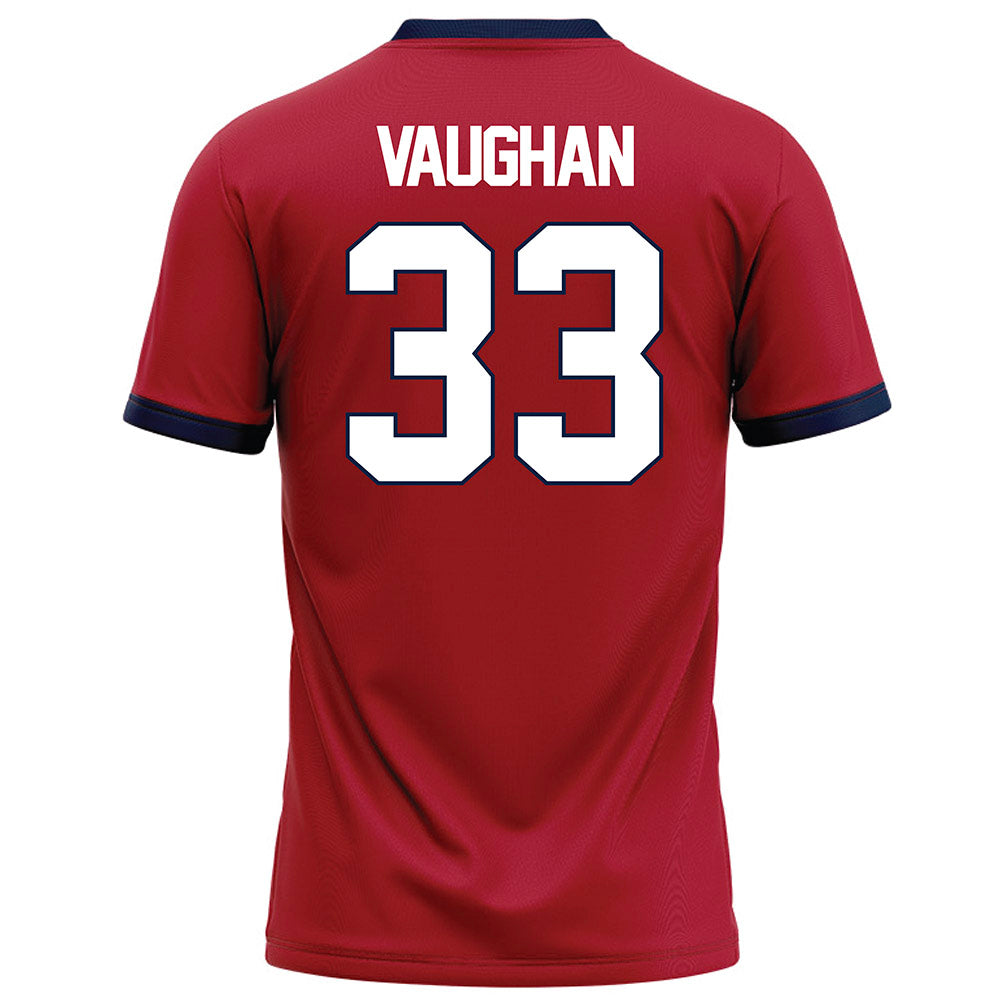 Liberty - NCAA Football : Aidan Vaughan - Red Football Jersey
