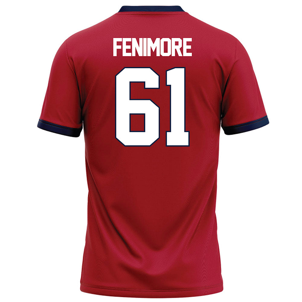 Liberty - NCAA Football : Aaron Fenimore - Red Football Jersey