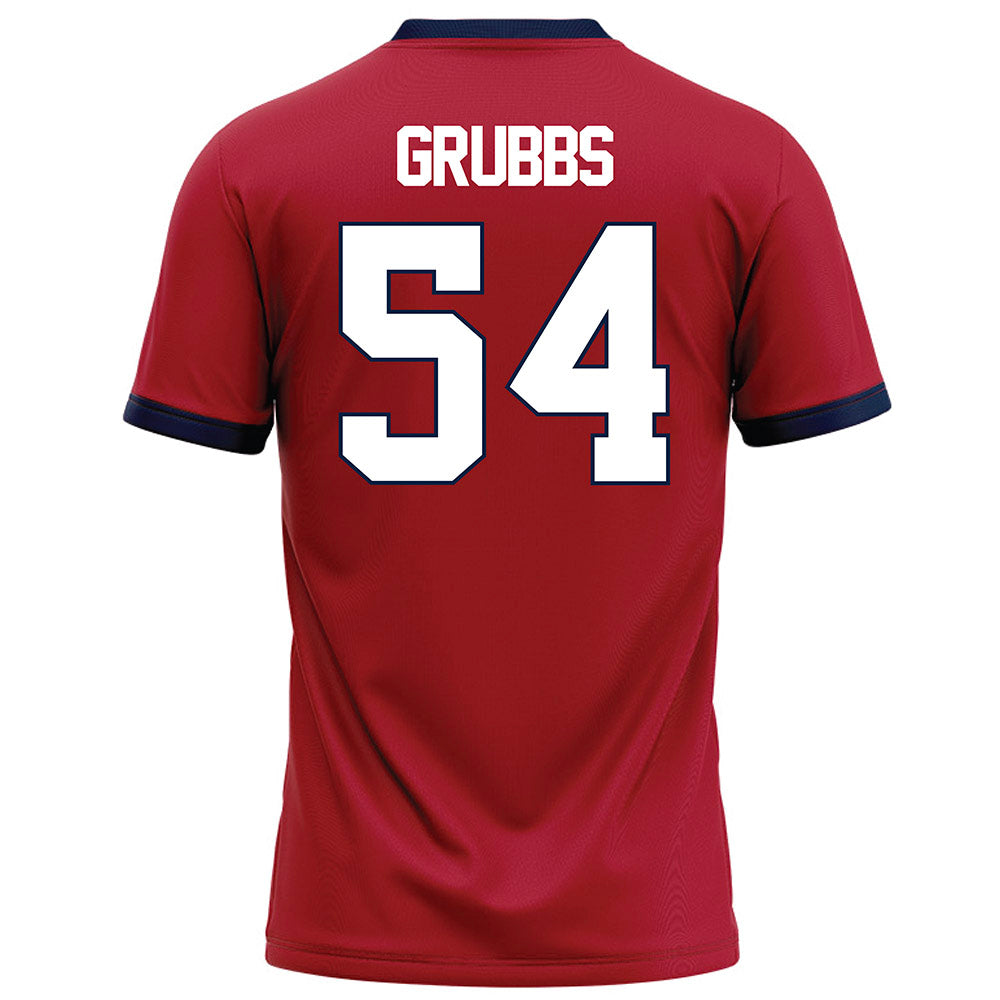 Liberty - NCAA Football : Cal Grubbs - Red Football Jersey