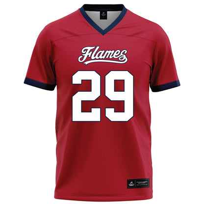 Liberty - NCAA Football : Akhori Jones - Red Football Jersey-0