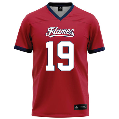 Liberty - NCAA Football : Eli Sisson - Red Football Jersey