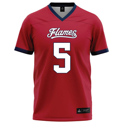 Liberty - NCAA Football : Elijah Hopkins - Red Football Jersey