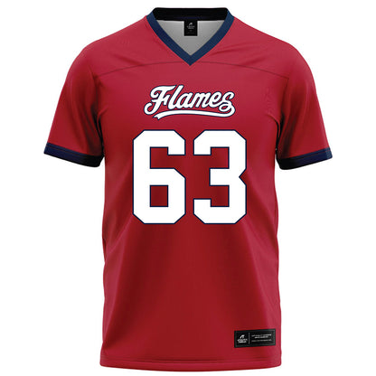 Liberty - NCAA Football : DaJyQuwan Jackson-Payne - Red Football Jersey-0