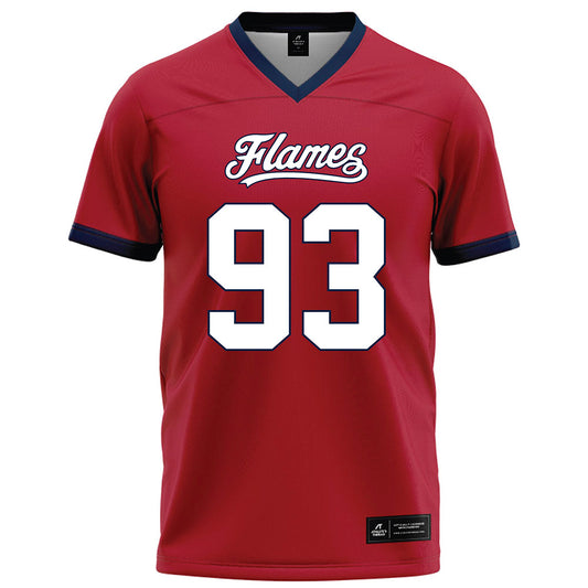 Liberty - NCAA Football : Rick Weaver - Red Football Jersey