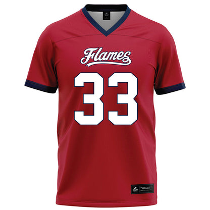 Liberty - NCAA Football : Kyle Hanks - Red Football Jersey