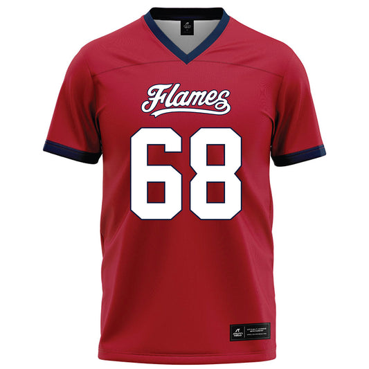 Liberty - NCAA Football : Hunter Porterfield - Red Football Jersey