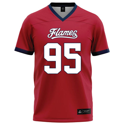 Liberty - NCAA Football : Jeffrey Hairston Jr. - Red Football Jersey-0