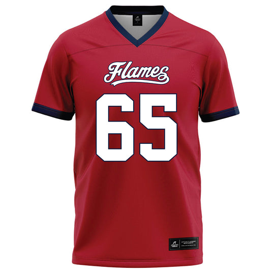 Liberty - NCAA Football : Rex Lahr - Red Football Jersey