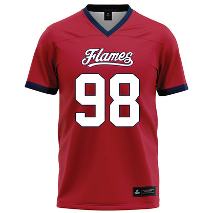 Liberty - NCAA Football : Weston Woodard - Red Football Jersey-0