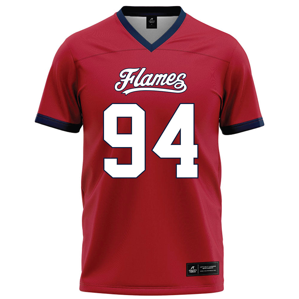 Liberty - NCAA Football : Nathan Pirolli - Red Football Jersey