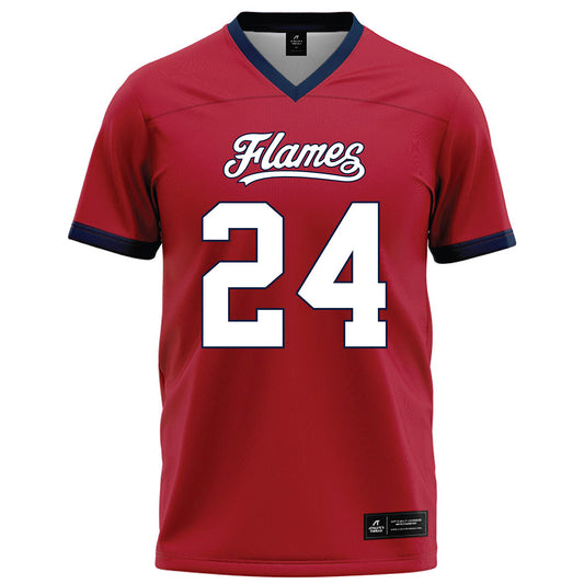 Liberty - NCAA Football : Vaughn Blue - Red Football Jersey