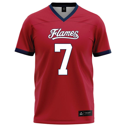Liberty - NCAA Football : Michael Merdinger - Red Football Jersey-0