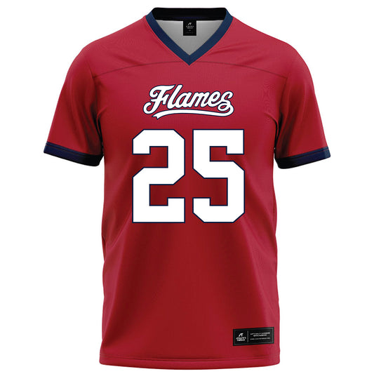 Liberty - NCAA Football : Malachi Fannin-Render - Red Football Jersey-0