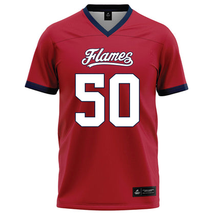 Liberty - NCAA Football : Esom Nnajiofor - Red Football Jersey