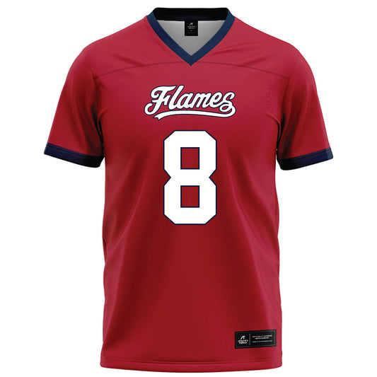 Liberty - NCAA Football : Woodrow Lowe - Red Football Jersey