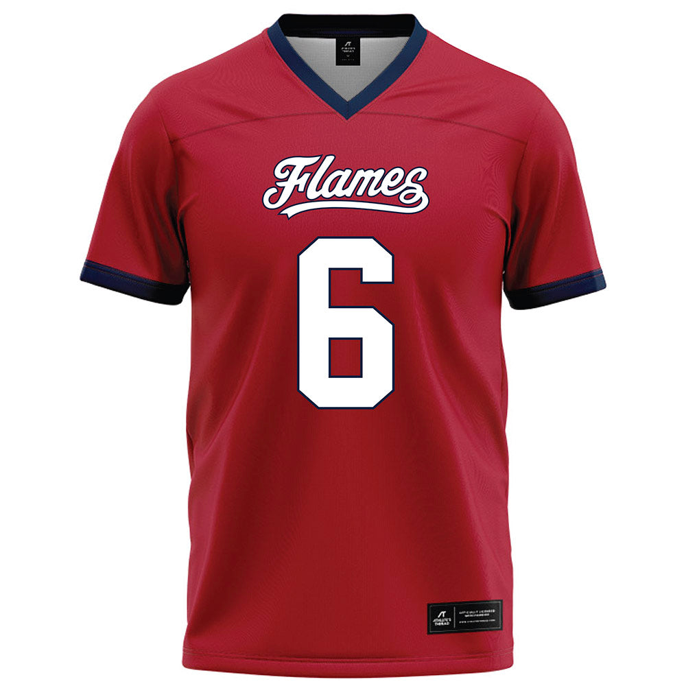 Liberty - NCAA Football : Christian Bodnar - Red Football Jersey-0