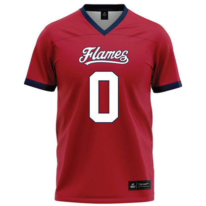 Liberty - NCAA Football : Jalon Rock - Red Football Jersey-0