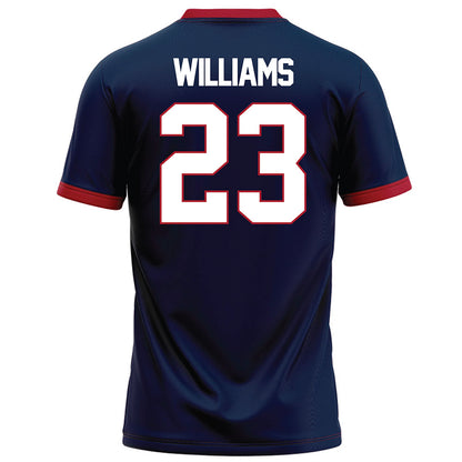 Liberty - NCAA Football : Caden Williams - Navy Football Jersey