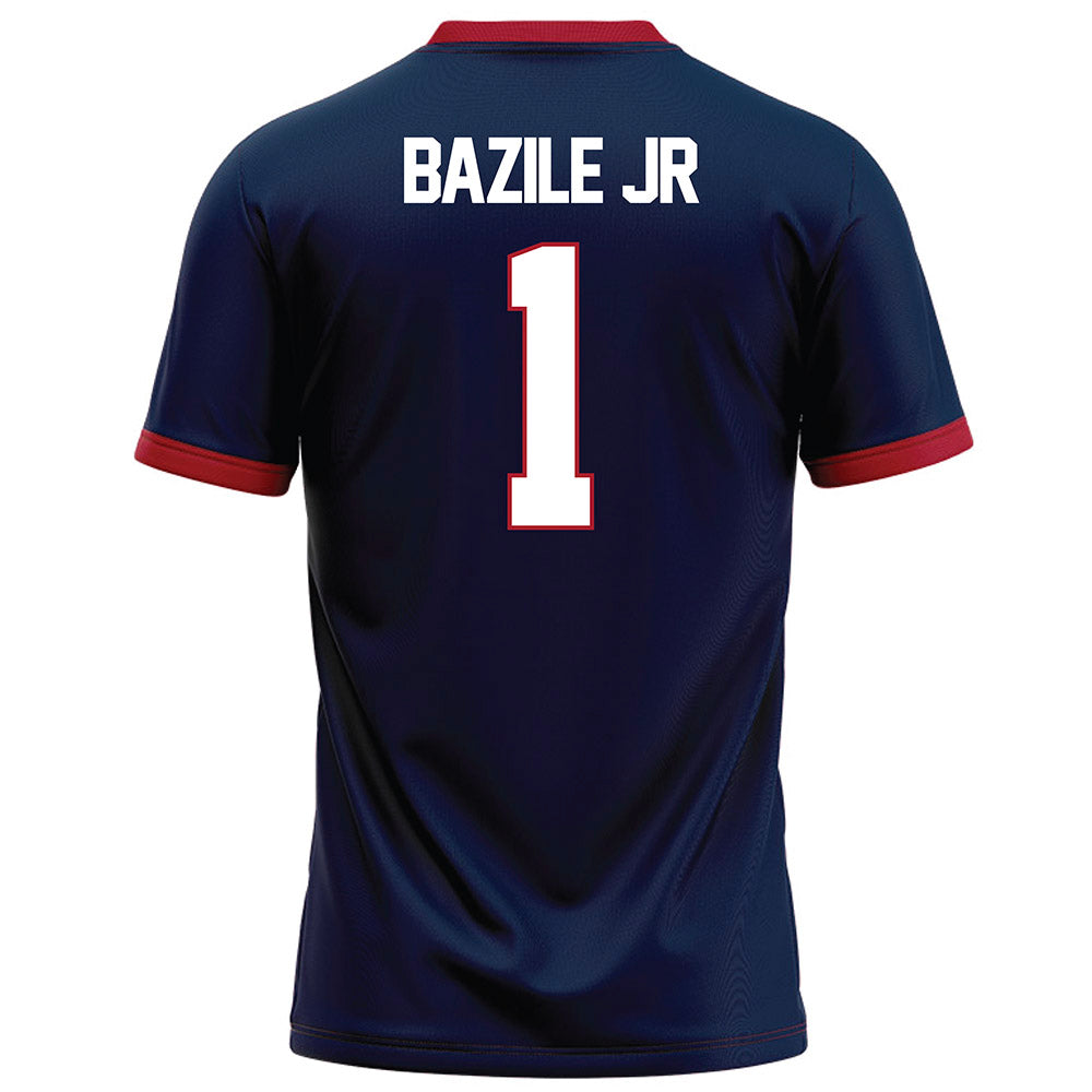 Liberty - NCAA Football : CJ Bazile Jr - Navy Football Jersey-1