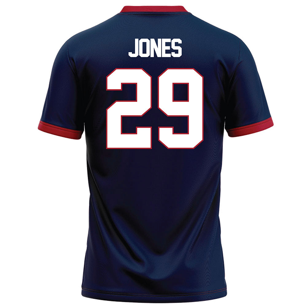 Liberty - NCAA Football : Akhori Jones - Navy Football Jersey-1