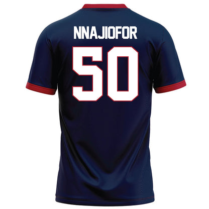 Liberty - NCAA Football : Esom Nnajiofor - Navy Football Jersey