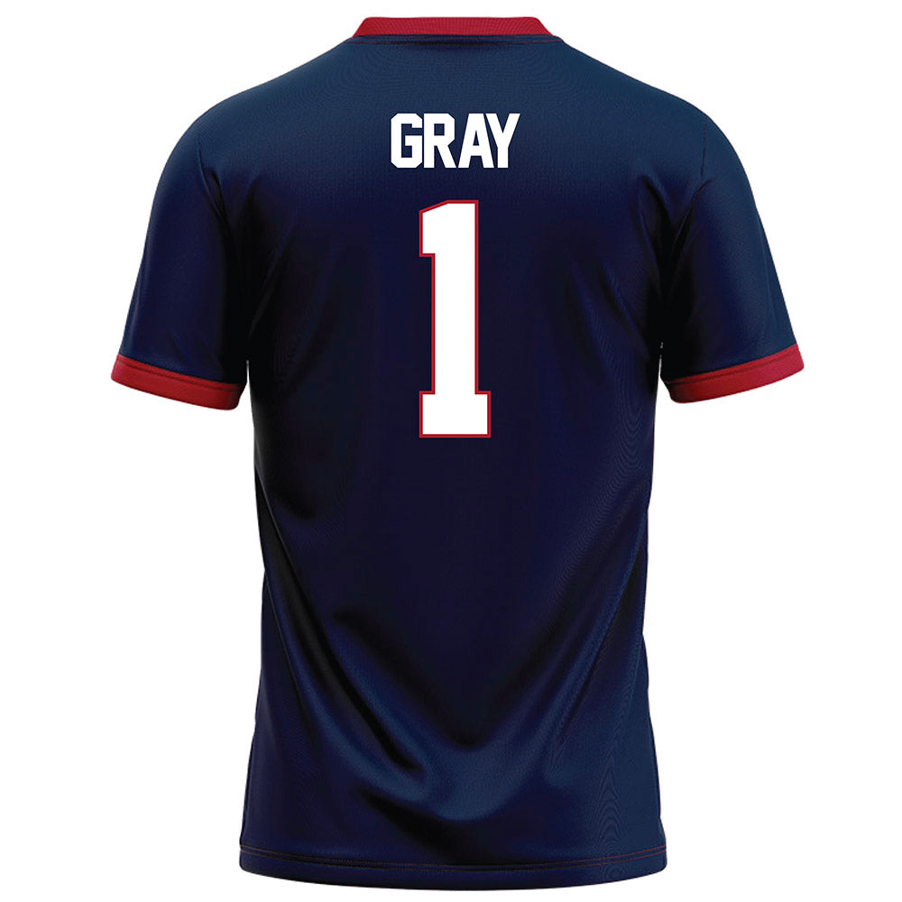 Liberty - NCAA Football : Julian Gray - Navy Football Jersey