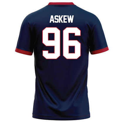 Liberty - NCAA Football : Gavin Askew - Navy Football Jersey-1