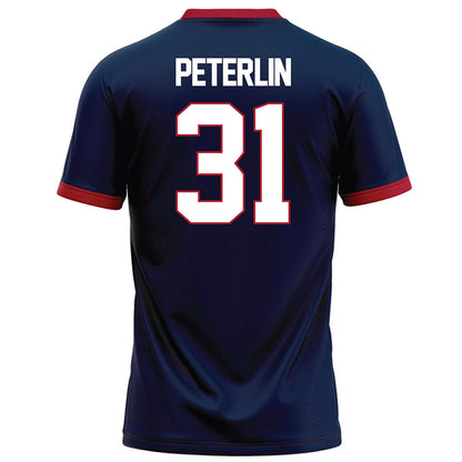 Liberty - NCAA Football : Cole Peterlin - Navy Football Jersey