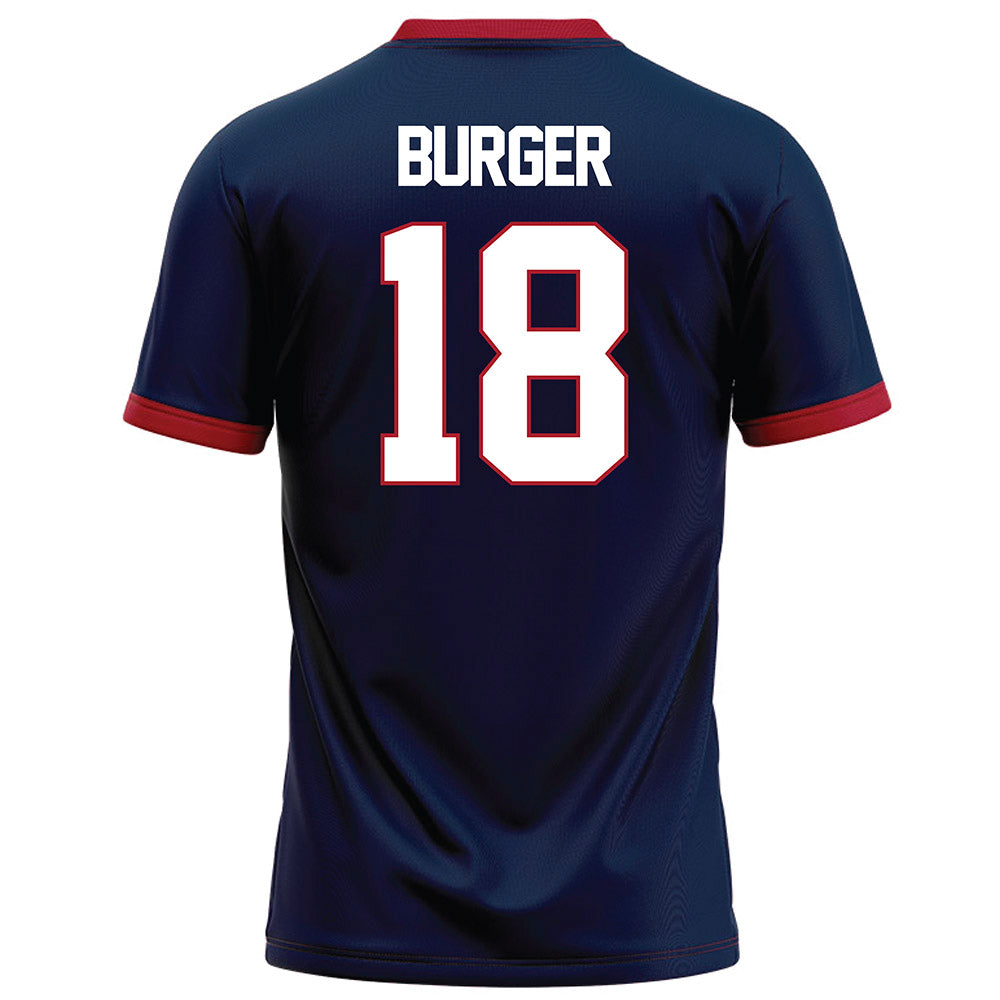 Liberty - NCAA Football : Ryan Burger - Navy Football Jersey-1
