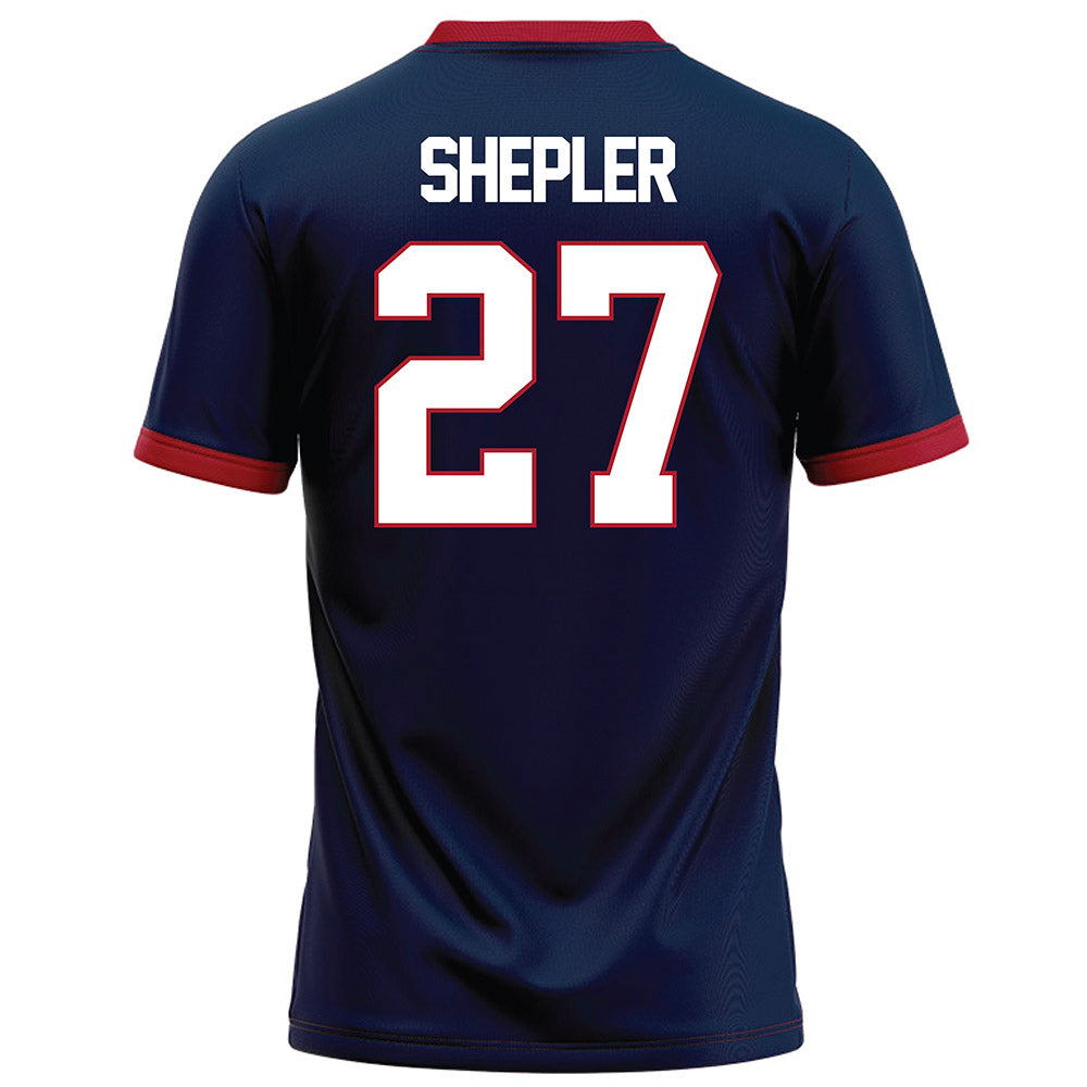 Liberty - NCAA Football : Clay Shepler - Navy Football Jersey