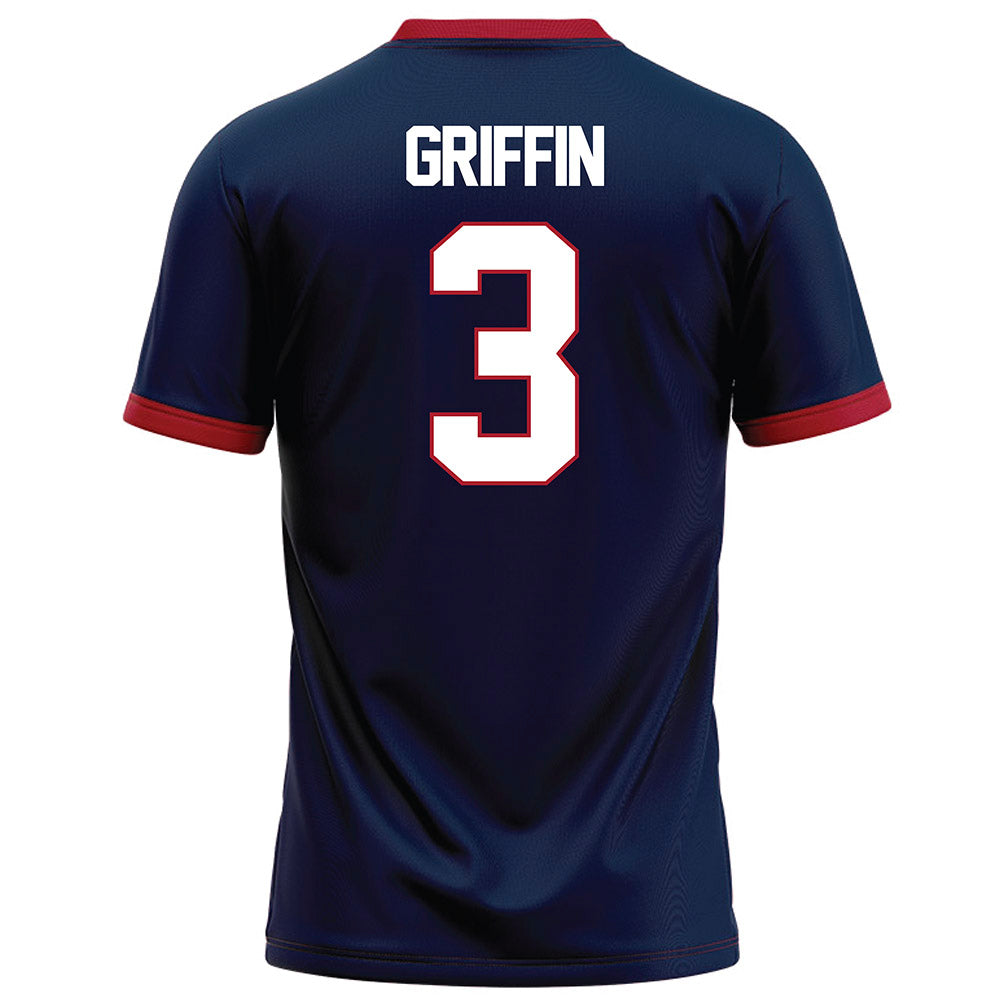 Liberty - NCAA Football : Eldric Griffin - Navy Football Jersey-1