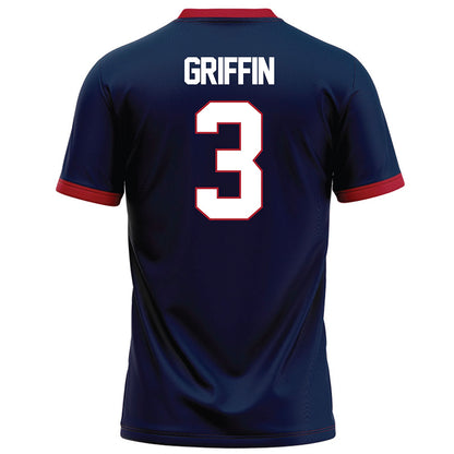 Liberty - NCAA Football : Eldric Griffin - Navy Football Jersey-1