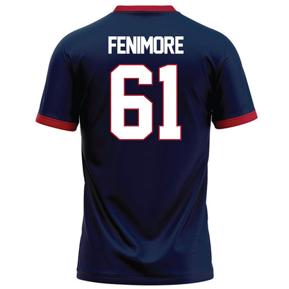 Liberty - NCAA Football : Aaron Fenimore - Navy Football Jersey