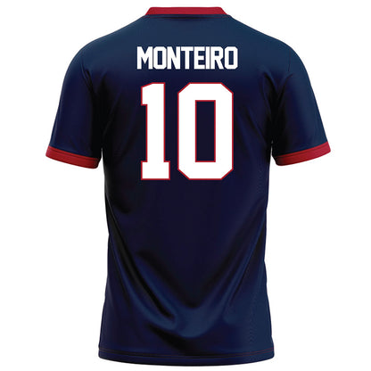 Liberty - NCAA Football : Jonathan Monteiro - Navy Football Jersey-1