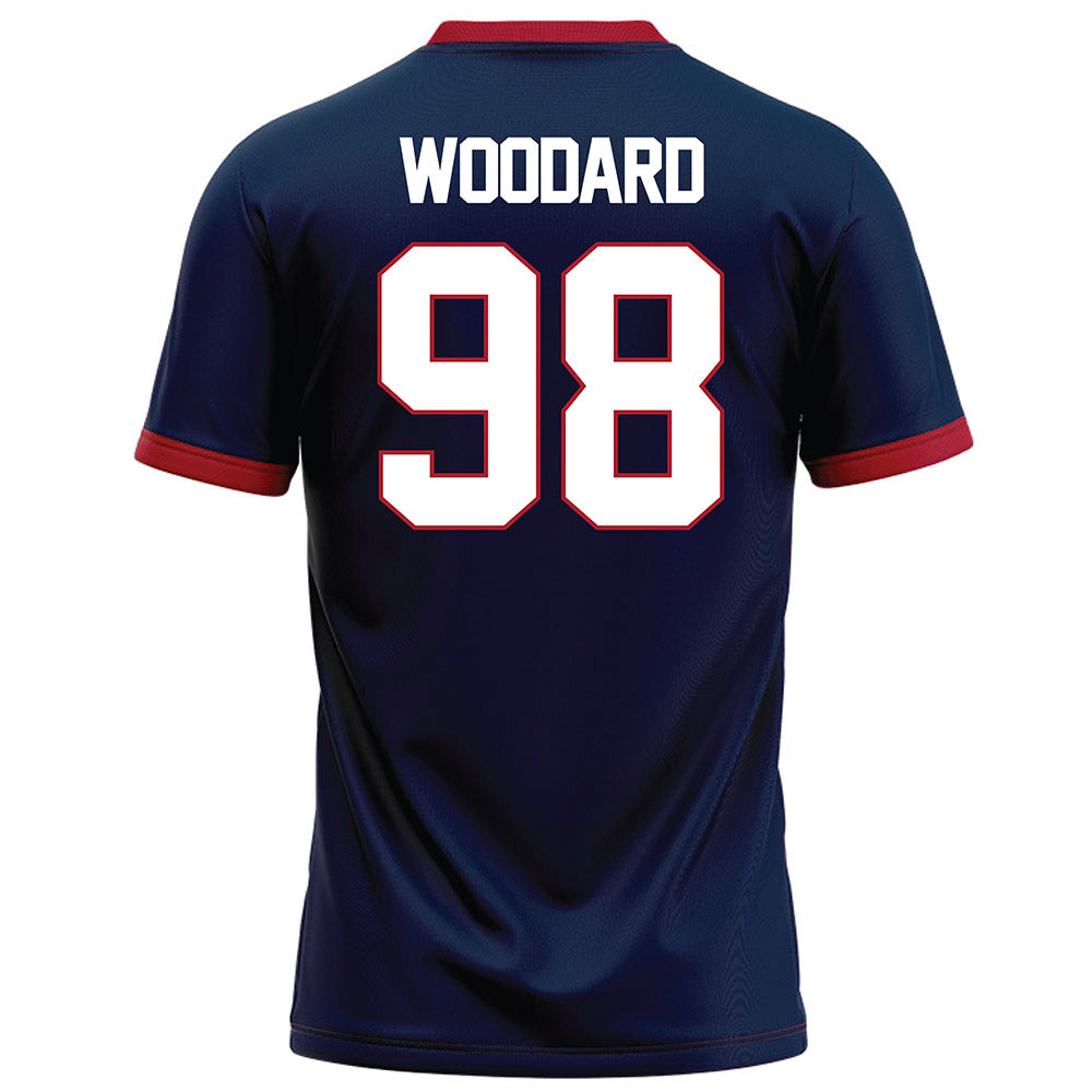 Liberty - NCAA Football : Weston Woodard - Navy Football Jersey-1