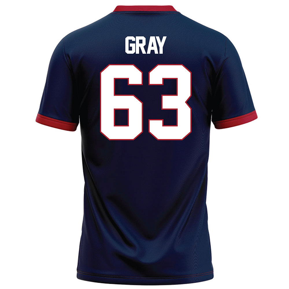 Liberty - NCAA Football : Xavior Gray - Navy Football Jersey