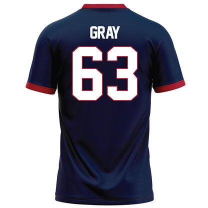 Liberty - NCAA Football : Xavior Gray - Navy Football Jersey