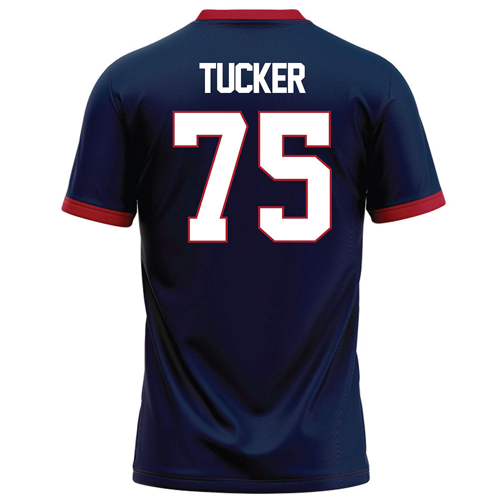 Liberty - NCAA Football : Jack Tucker - Navy Football Jersey