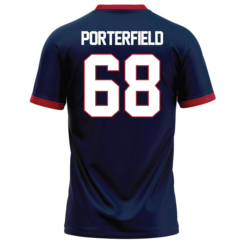 Liberty - NCAA Football : Hunter Porterfield - Navy Football Jersey