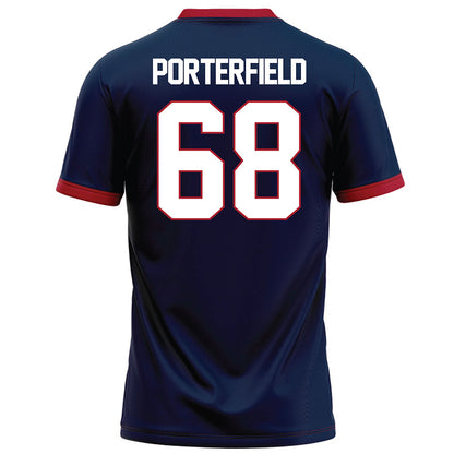 Liberty - NCAA Football : Hunter Porterfield - Navy Football Jersey