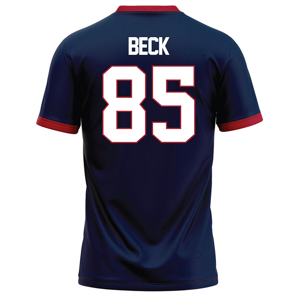 Liberty - NCAA Football : Brayden Beck - Navy Football Jersey