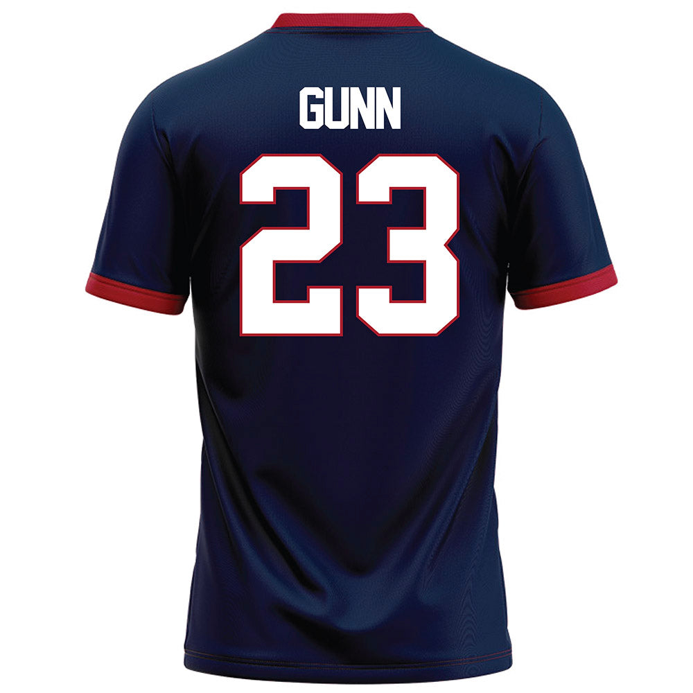Liberty - NCAA Football : Myke Gunn - Navy Football Jersey-1