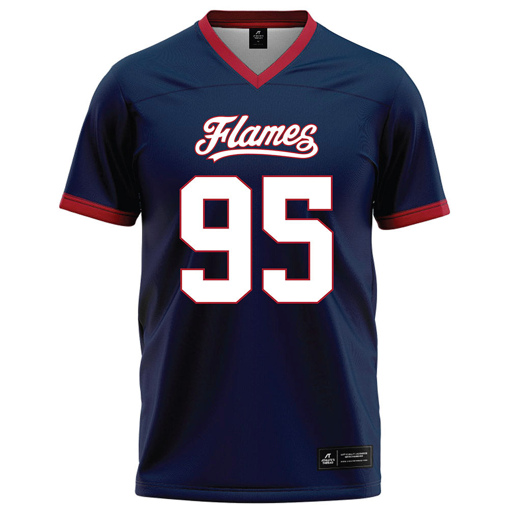 Liberty - NCAA Football : Jeffrey Hairston Jr. - Navy Football Jersey-0