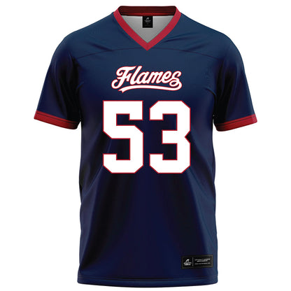 Liberty - NCAA Football : Nikodemus Tounger - Navy Football Jersey-0